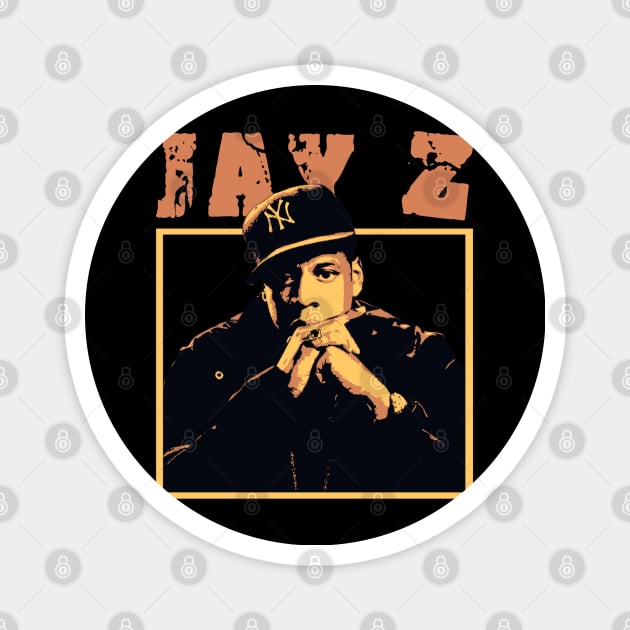 Vintage Jay z Magnet by Buddydoremi